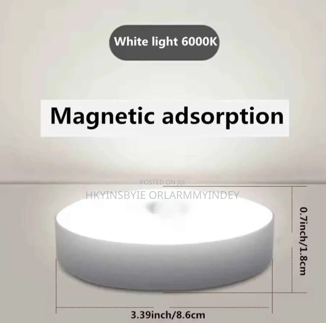 Intelligent Induction Sensor Lamp 2-in-1 White & Warm Light