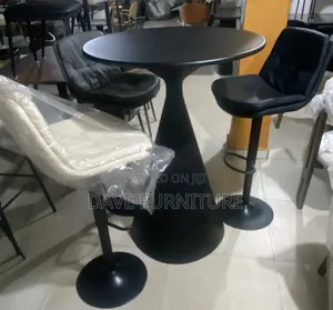Set of Barstool and Table