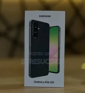 New Samsung Galaxy A56 256 GB Black