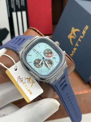 Matturi Chronograph Rubber Wristwatch