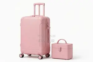2-in-1 Pink Travel Box Set-New