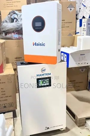 Hamtem 10kwh Paired Together With 8kva Haisic Inverter