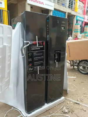 Brand New Hair Thermocool 520litter Side-Side Inverter Fridge>dispensa