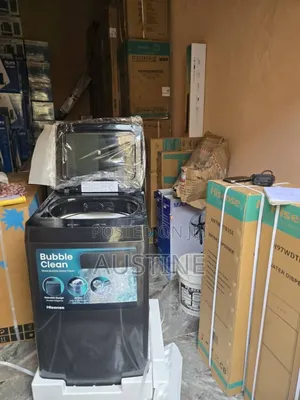 Brand New Hisense 9kg Top Loader Automatic Washing Machine>silver Colo