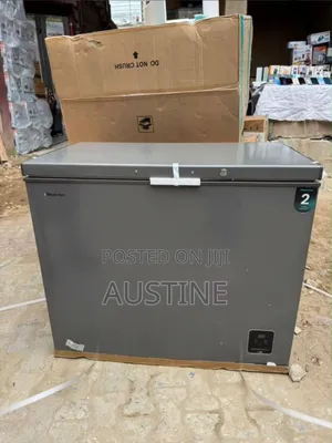 Brand New Hisense 297litter Chest Freezer>extenal Compressor>silver