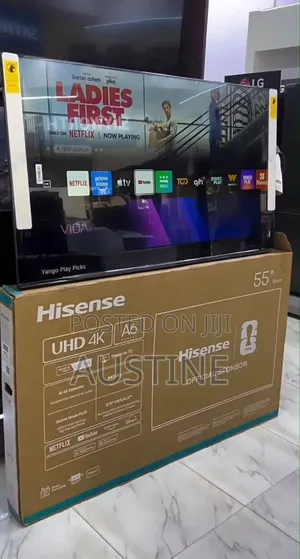 Brand New Hisense 55" Smart 4k Internet Television>full Uhd>bluetooth