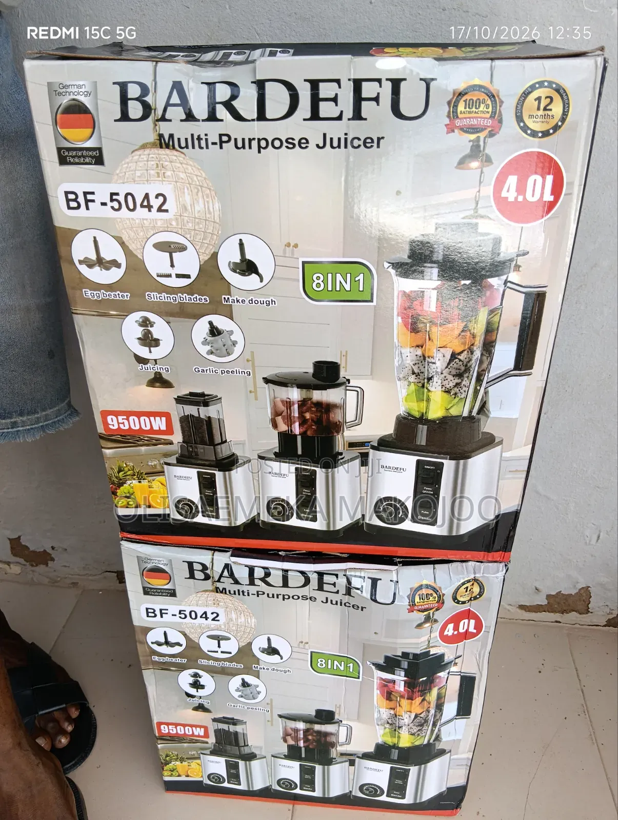 8 in 1 Industrial Blender