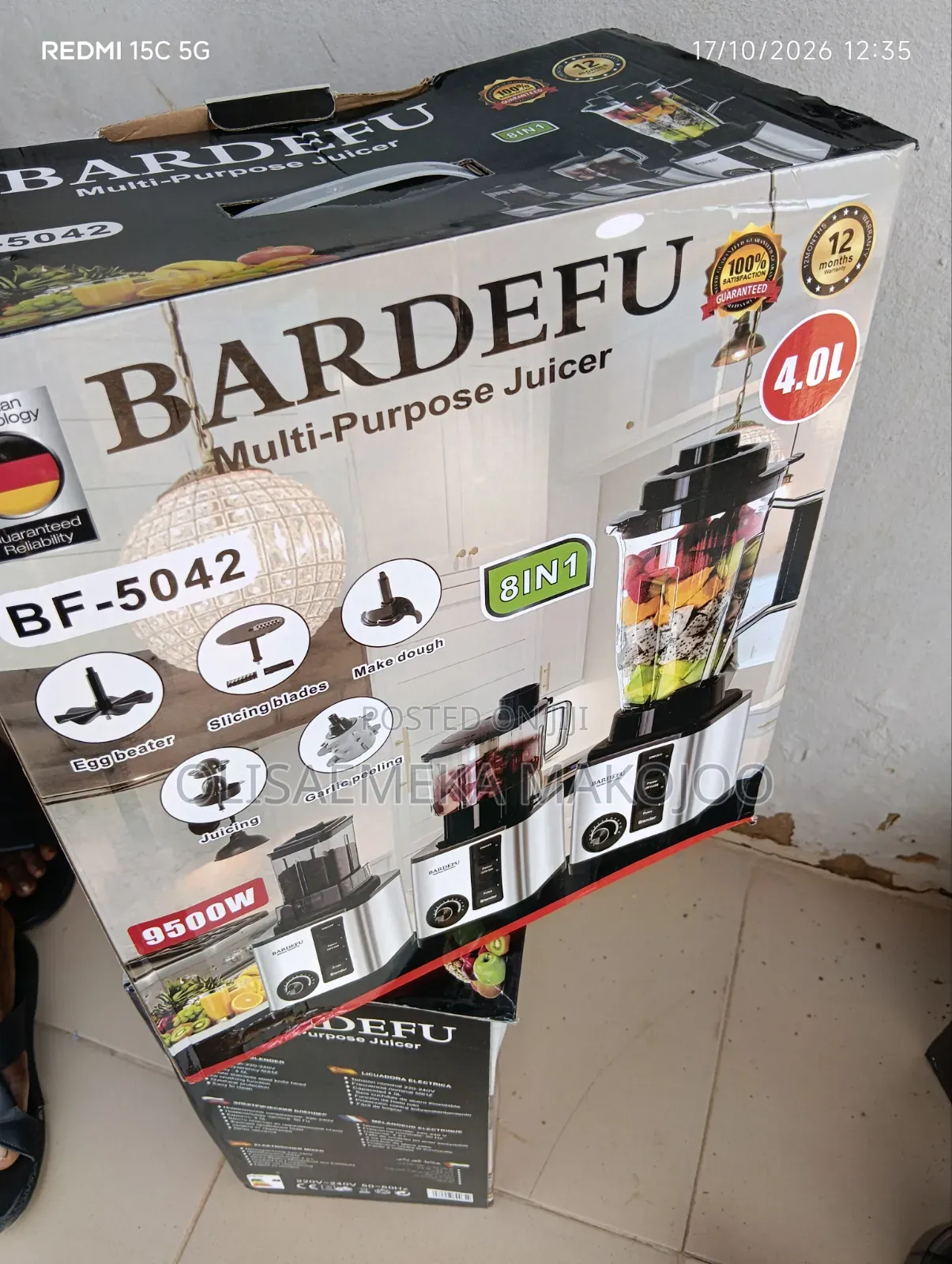 8 in 1 Industrial Blender