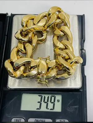 Pure Gold 750 Italy Gold 18arat Cuban Hand Chains