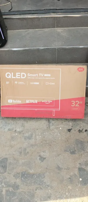 Itel 32" QLED Smart Android TV,With Netflix,Wifi,USB,Full HDMI