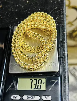 Pure Gold 18karat Italy Gold Neck Chains