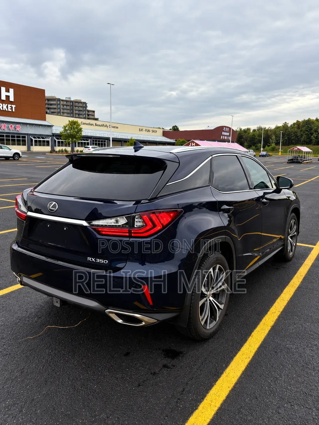 Lexus RX 2017 Blue