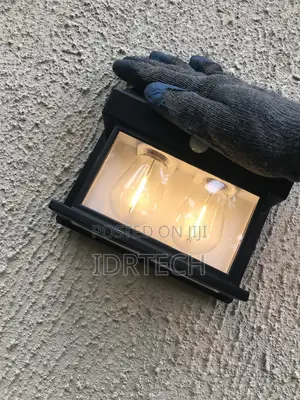 Solar Outdoor Wall Lamp. Motions Sensor(Double)