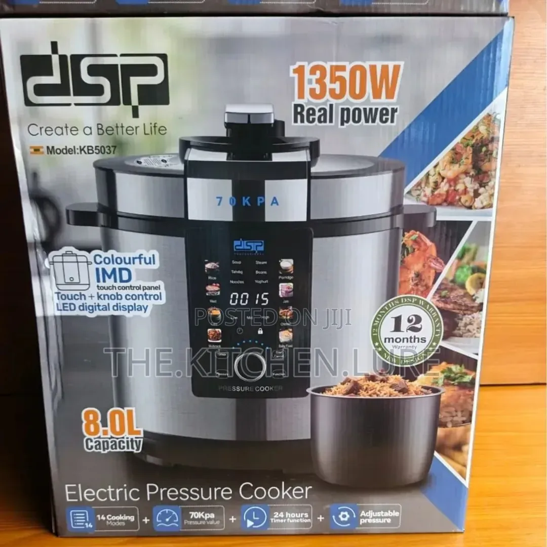 DSP 8.0L Digital Electric Pressure Cooker