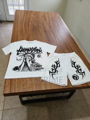 New York Graphic Print T-Shirt & Shorts 2-Piece Set