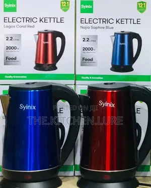 Syinix 2.2L Stainless Steel Electric Kettle
