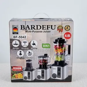 Bardefu 3-in-1 Heavy Duty Juicer & Food Processor Blender Set