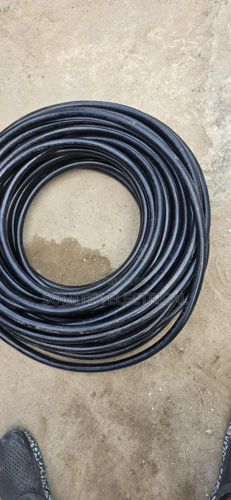 50mmx2core Bicc Electric Cable