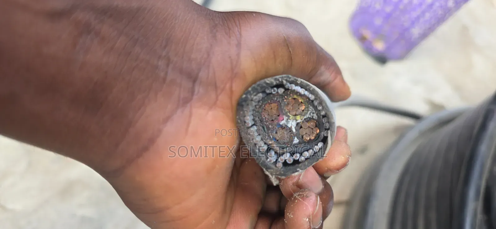 10mmx4core Amoured Cable Electric