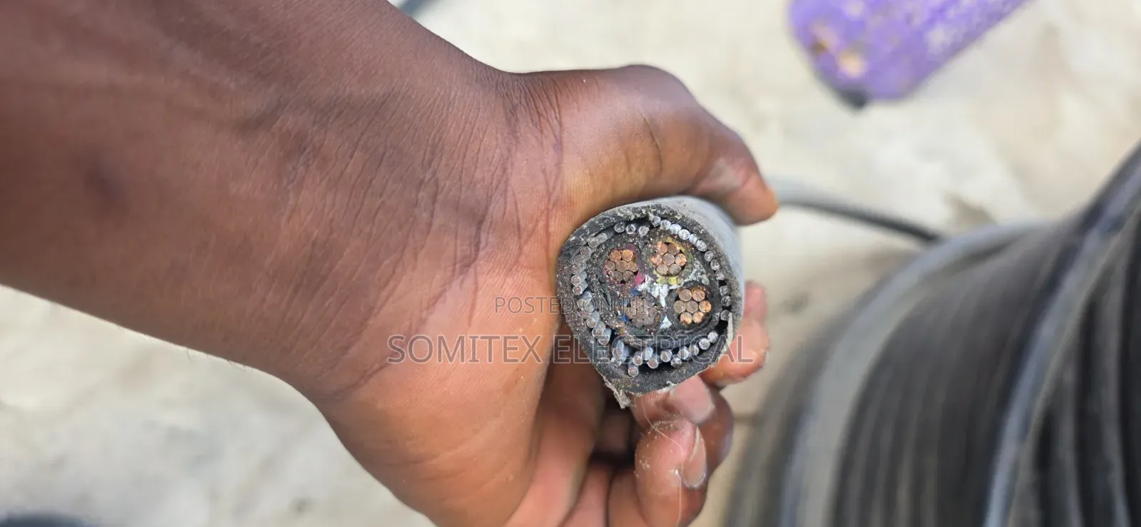 10mmx4core Amoured Cable Electric