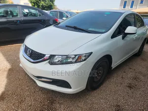 Honda Civic Sedan LX 2013 White