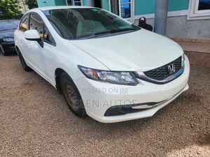 Honda Civic Sedan LX 2013 White
