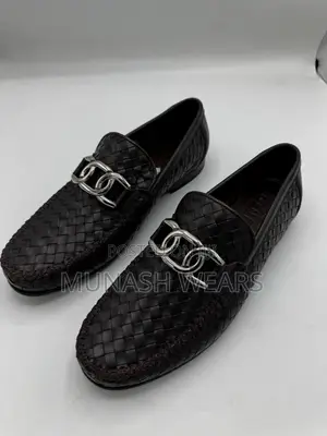 Italian Brown Genio Shoes for Men 40-46 Available
