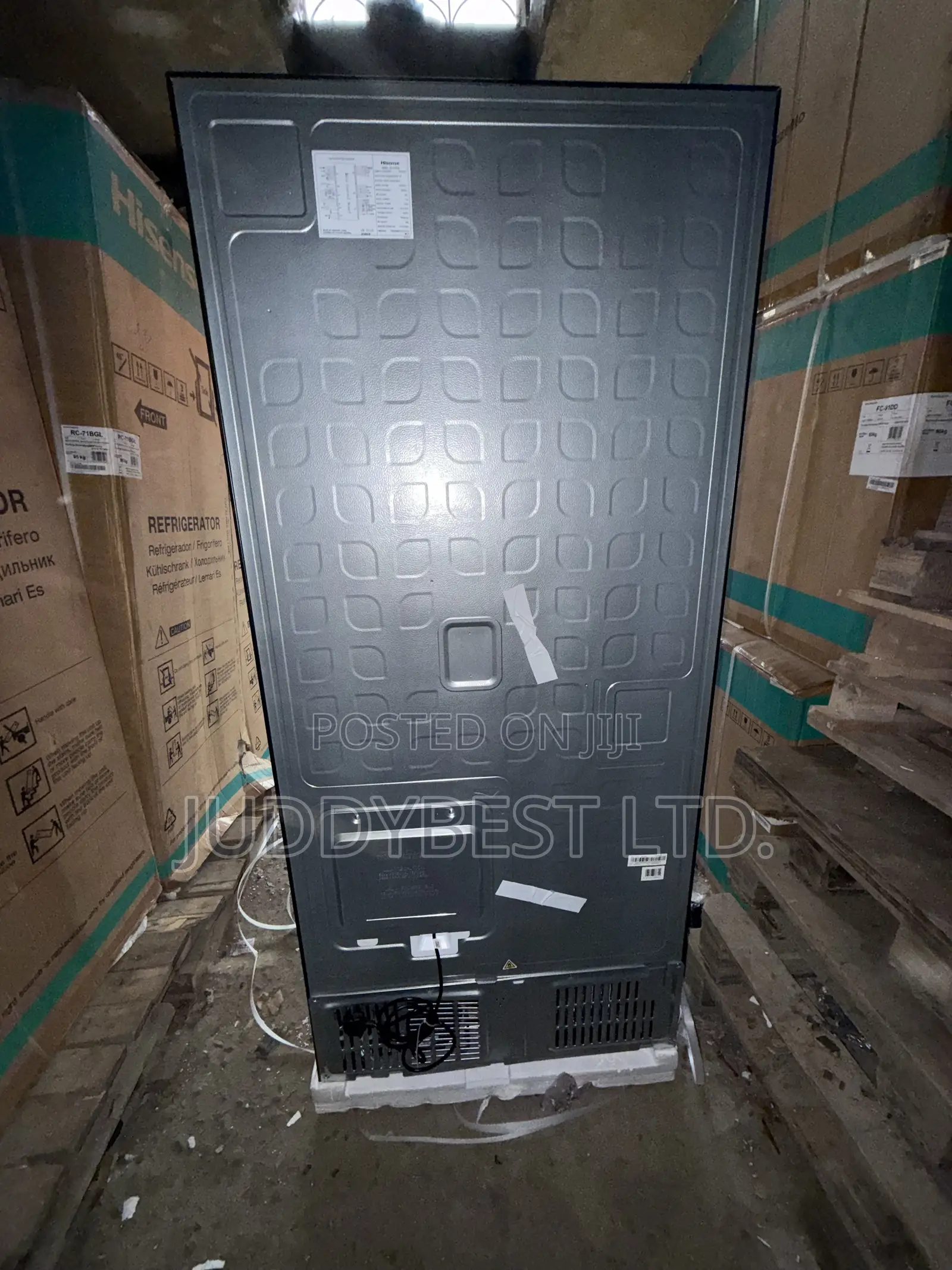 Hisense Side by Side Refrigerator 482L 61WCB