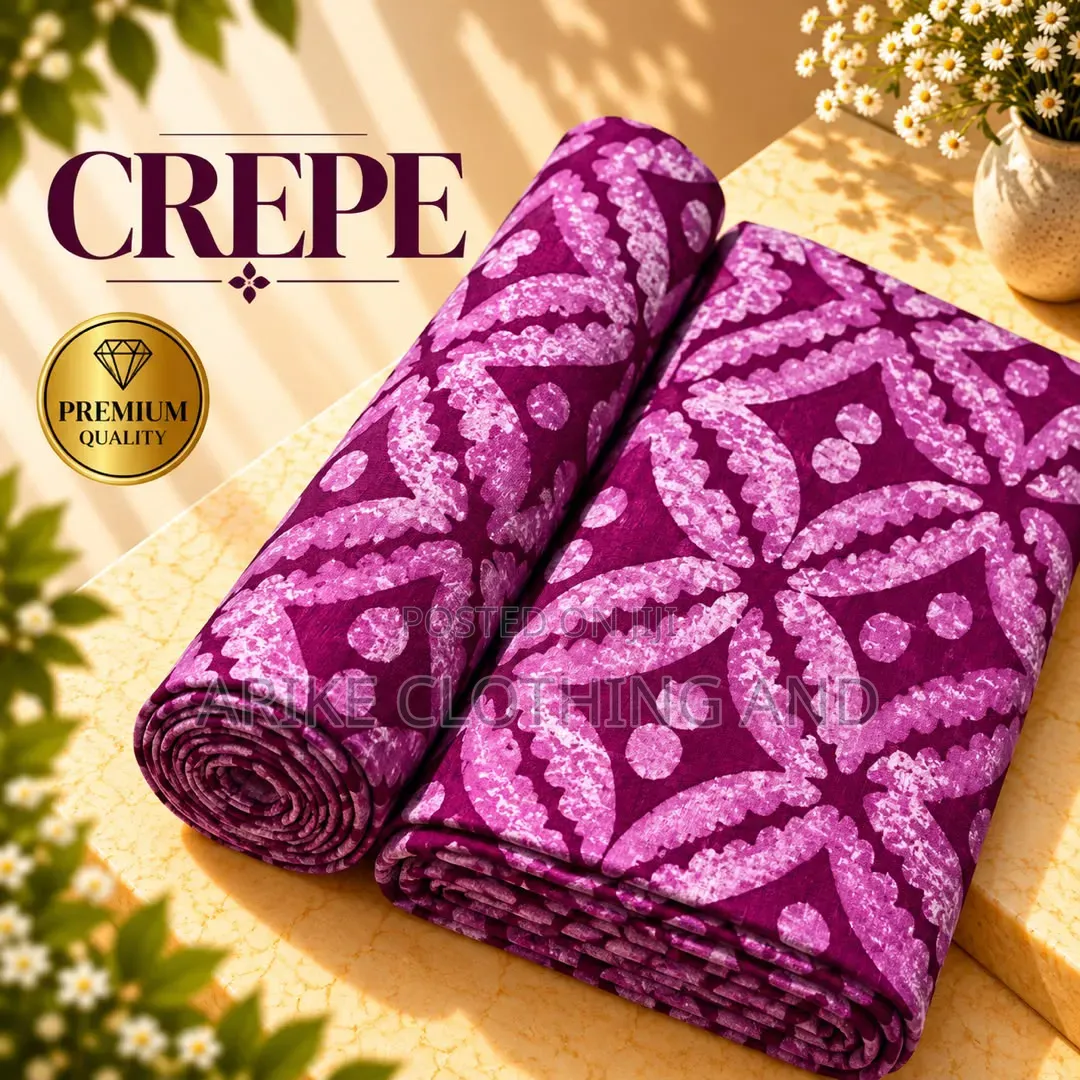 Adire Crepe Fabrics