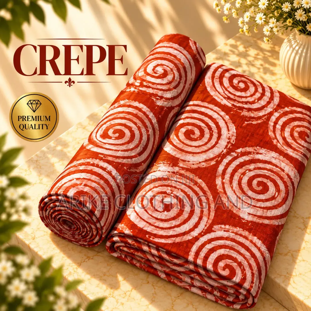 Adire Crepe Fabrics