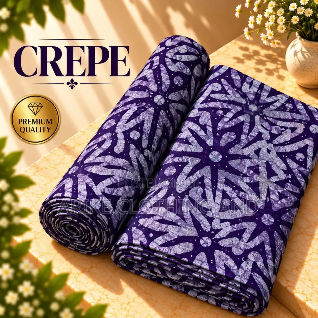 Adire Crepe Fabrics