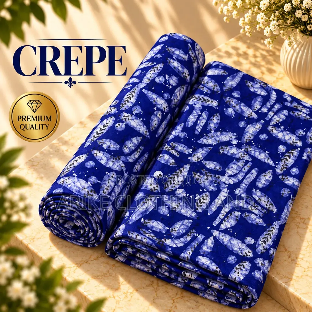 Adire Crepe Fabrics