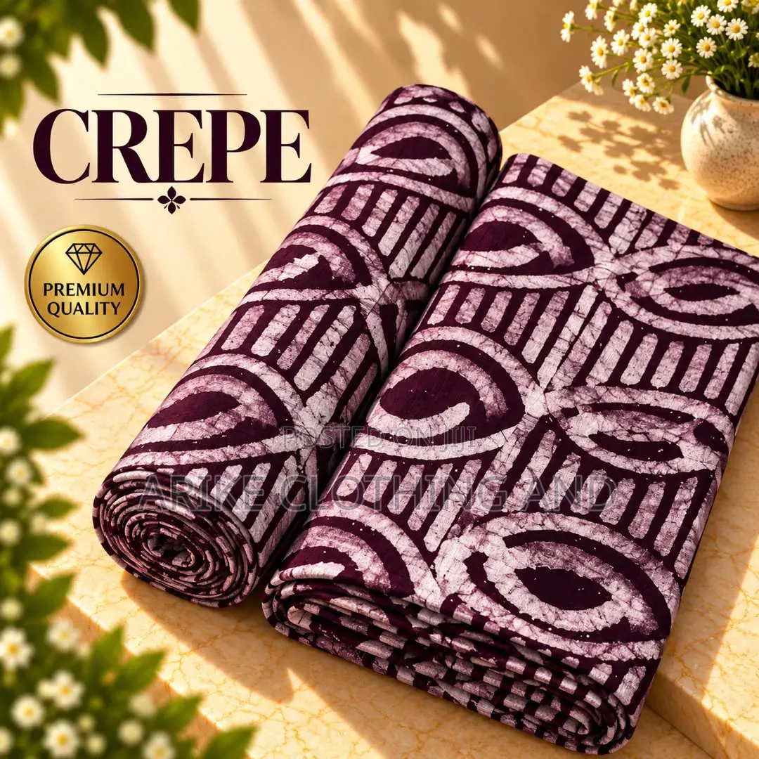 Adire Crepe Fabrics