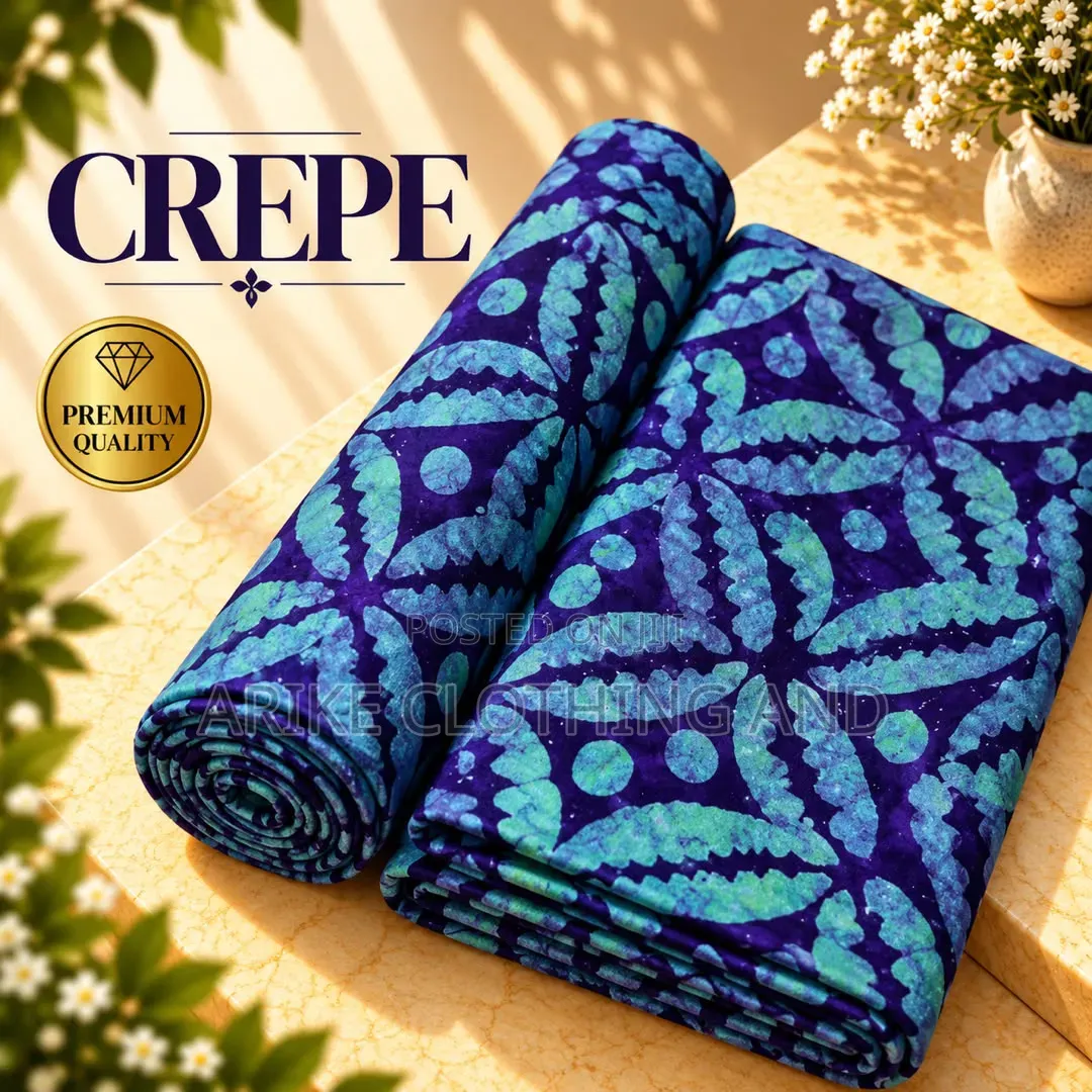 Adire Crepe Fabrics