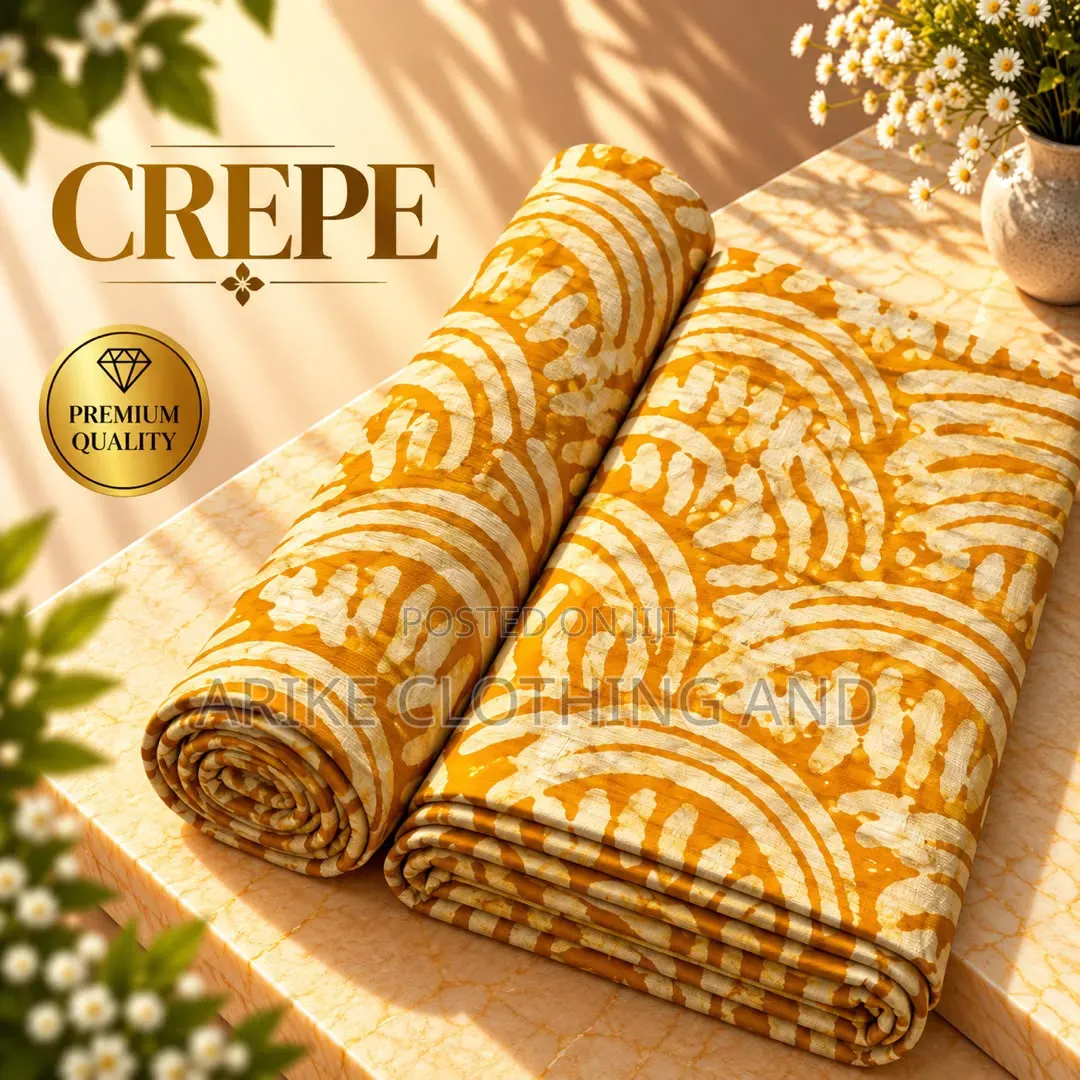 Adire Crepe Fabrics