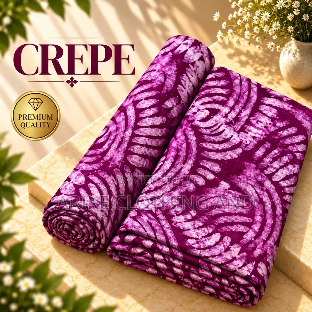 Adire Crepe Fabrics