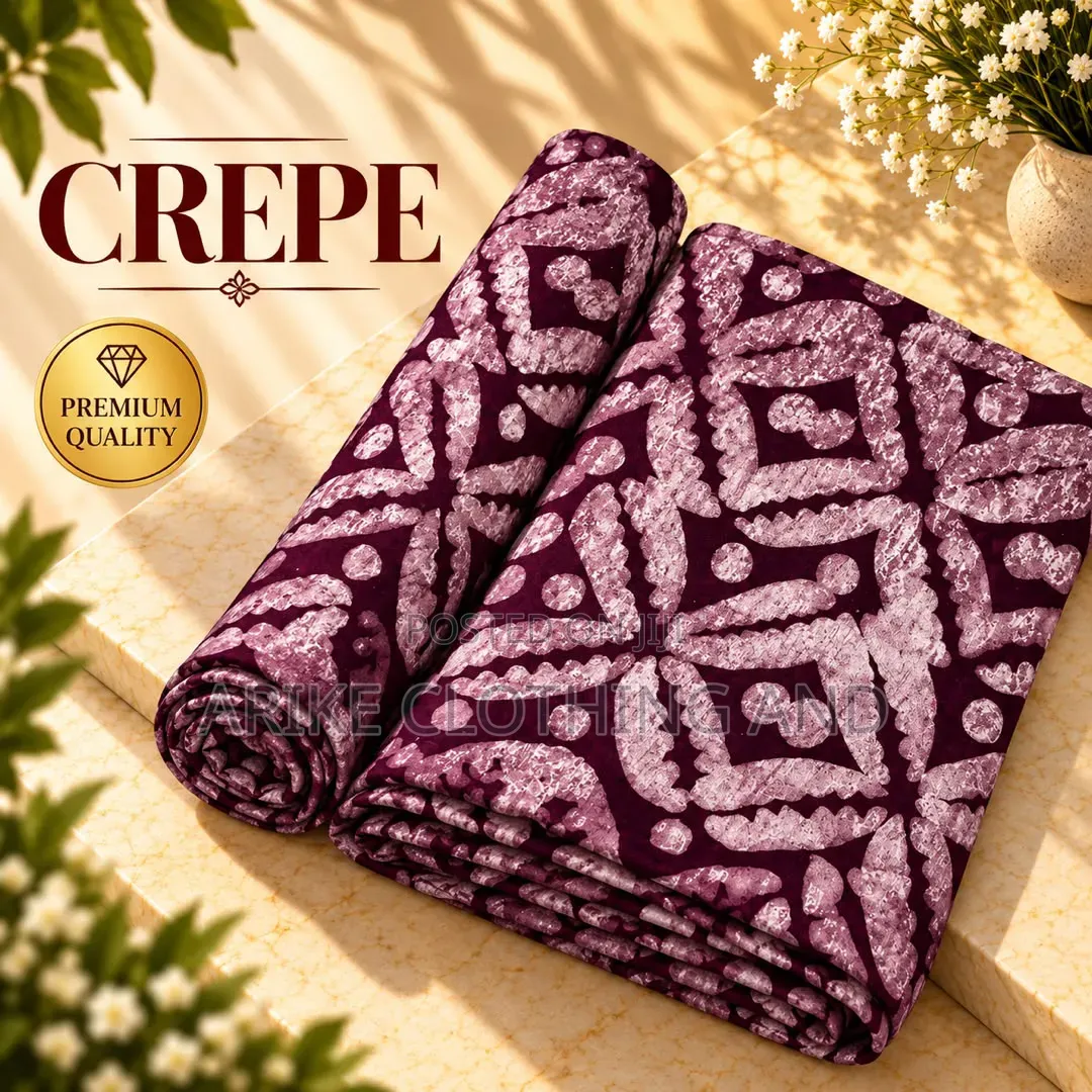 Adire Crepe Fabrics