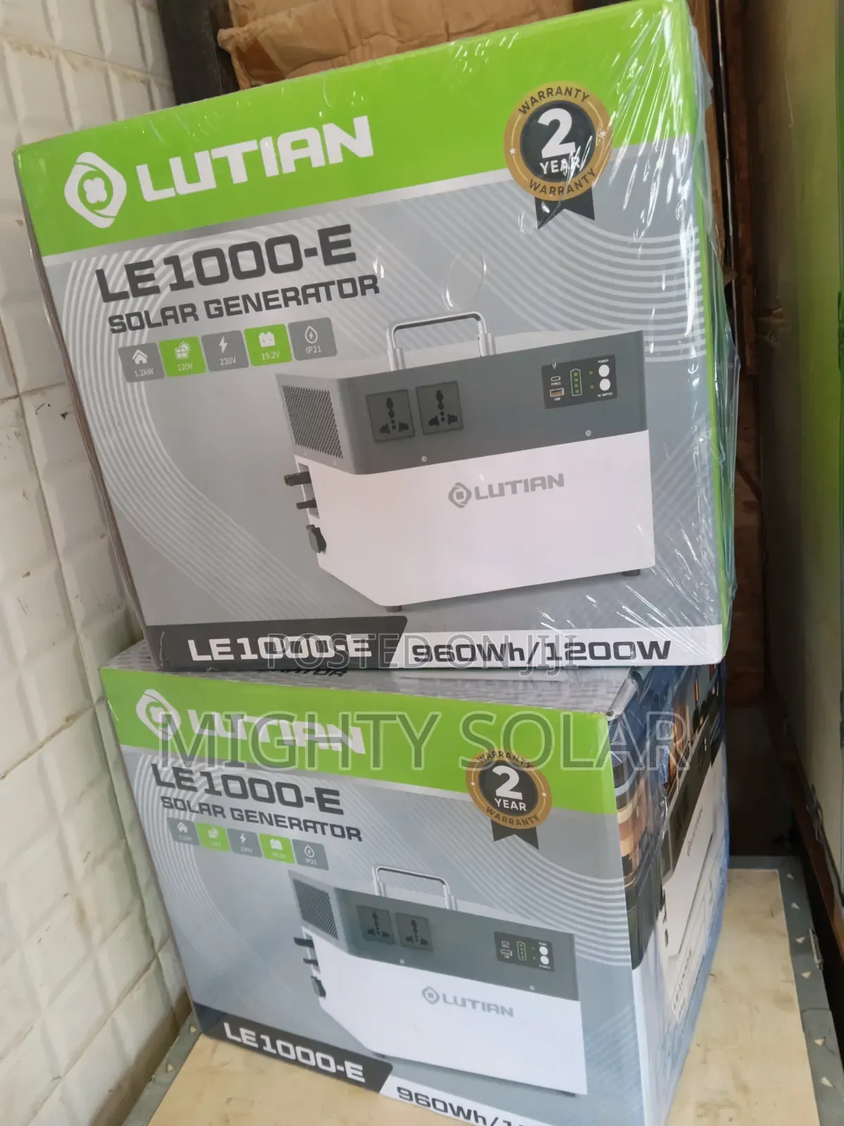 1kwh 1200w Lutian Solar Generator