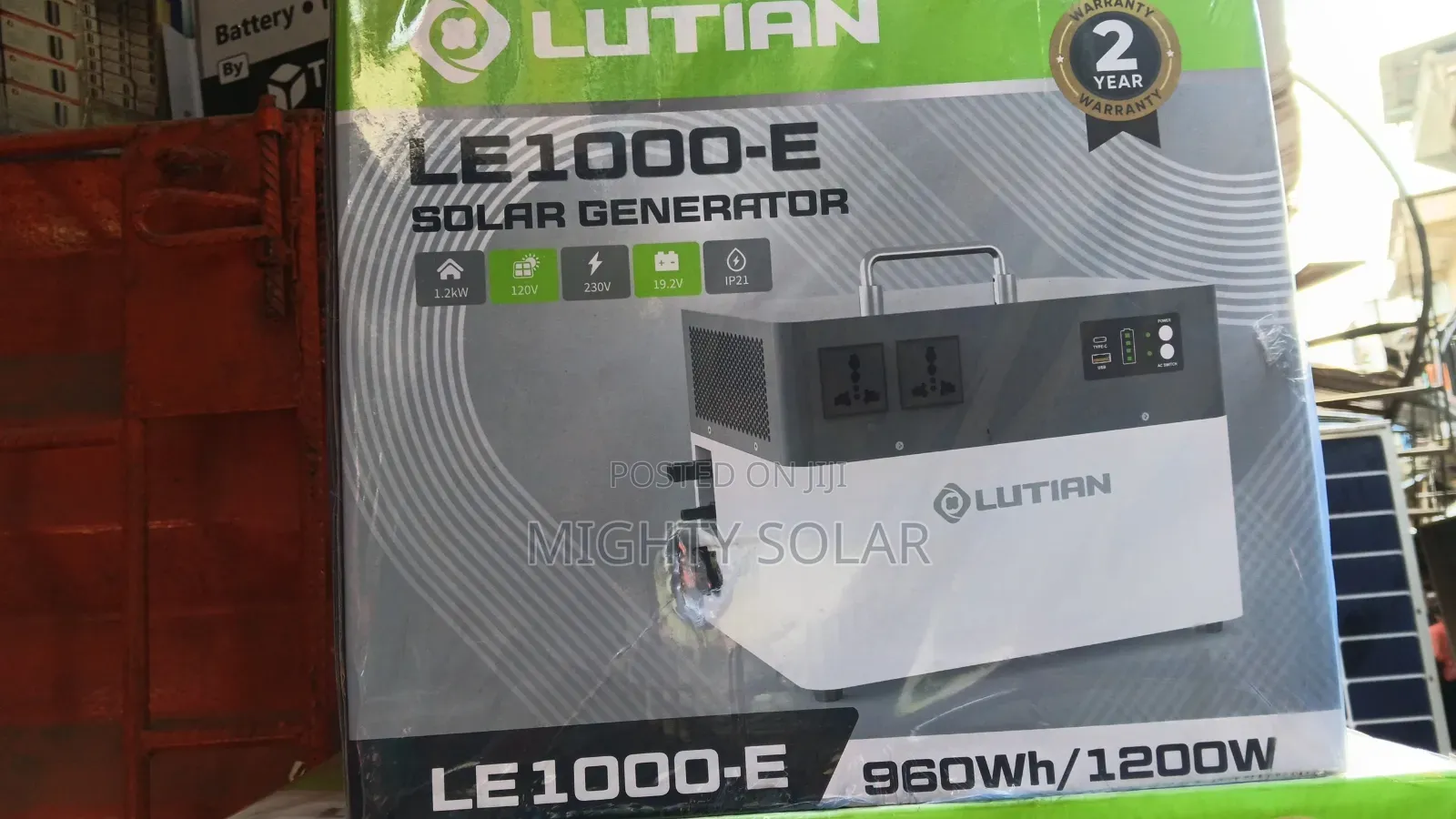 1kwh 1200w Lutian Solar Generator