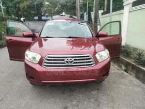 Toyota Highlander 4x4 2008 Burgundy