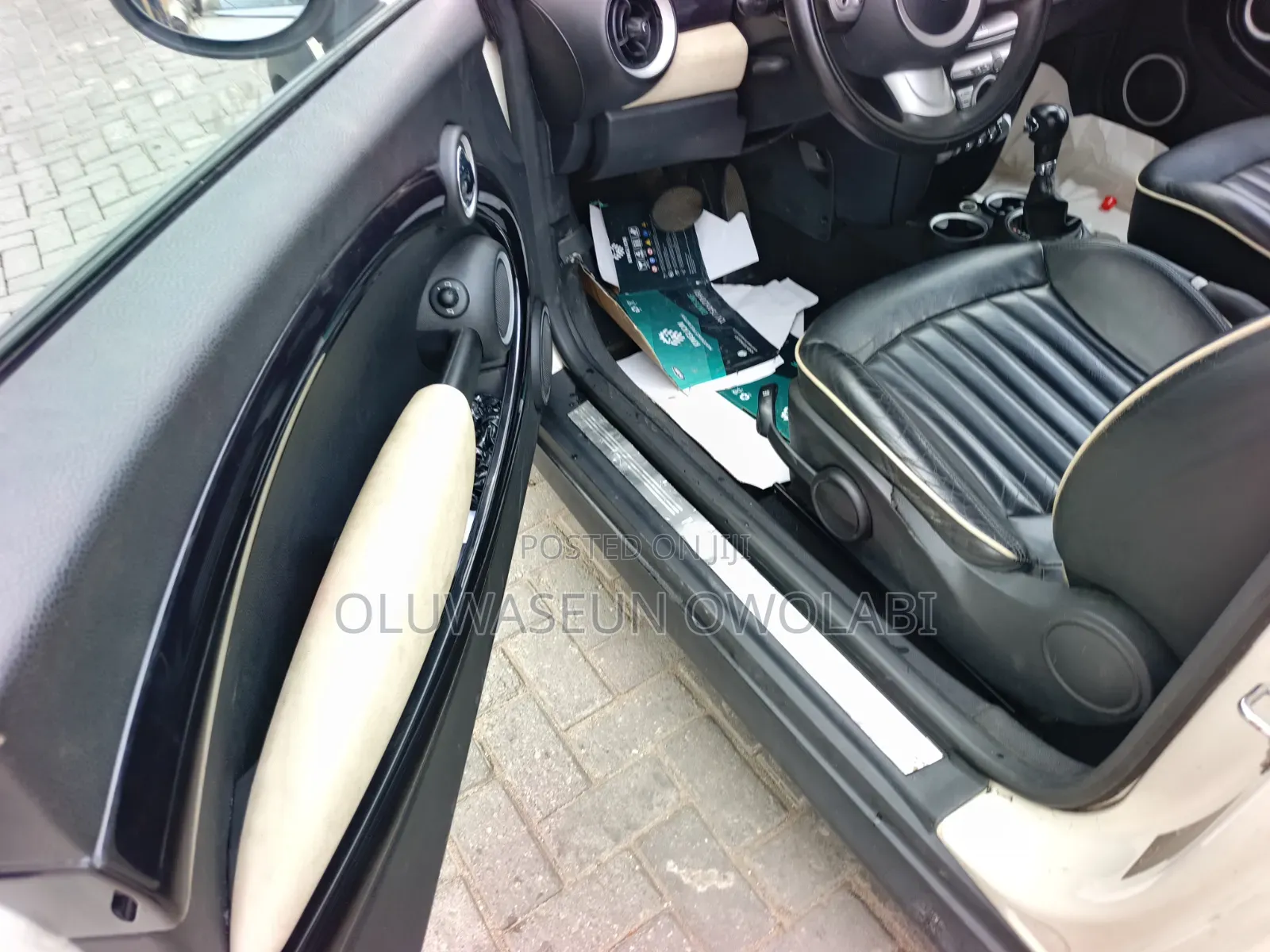 Mini Cooper 2001 Off white