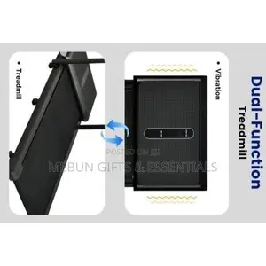 2in1 Electric Treadmill + Vibration Walking Pad With Bluetooth Speaker