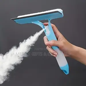 3-in-1 Spray Window Squeegee Cleaner/Multi-Function Glass Wiper