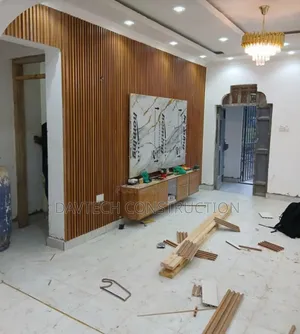 POP Design & TV Console Installation in Lekki