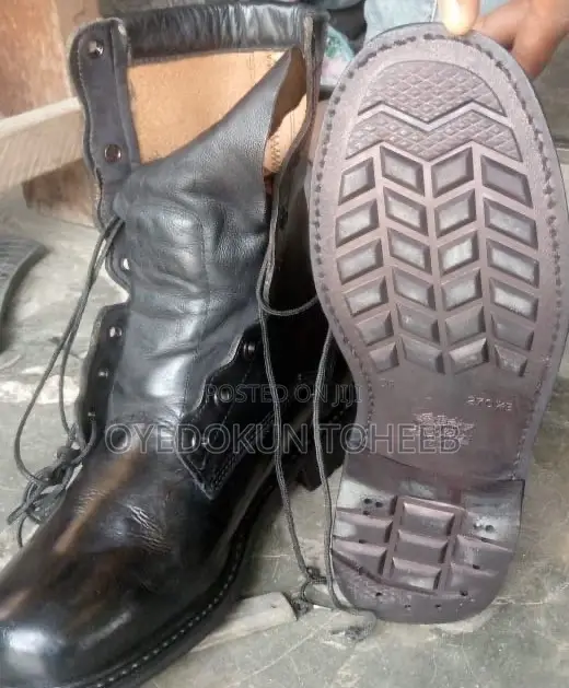 Black Combat Boots
