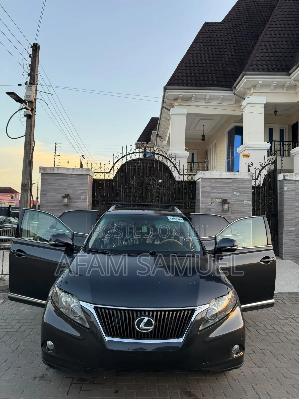 Lexus RX 2012 Black