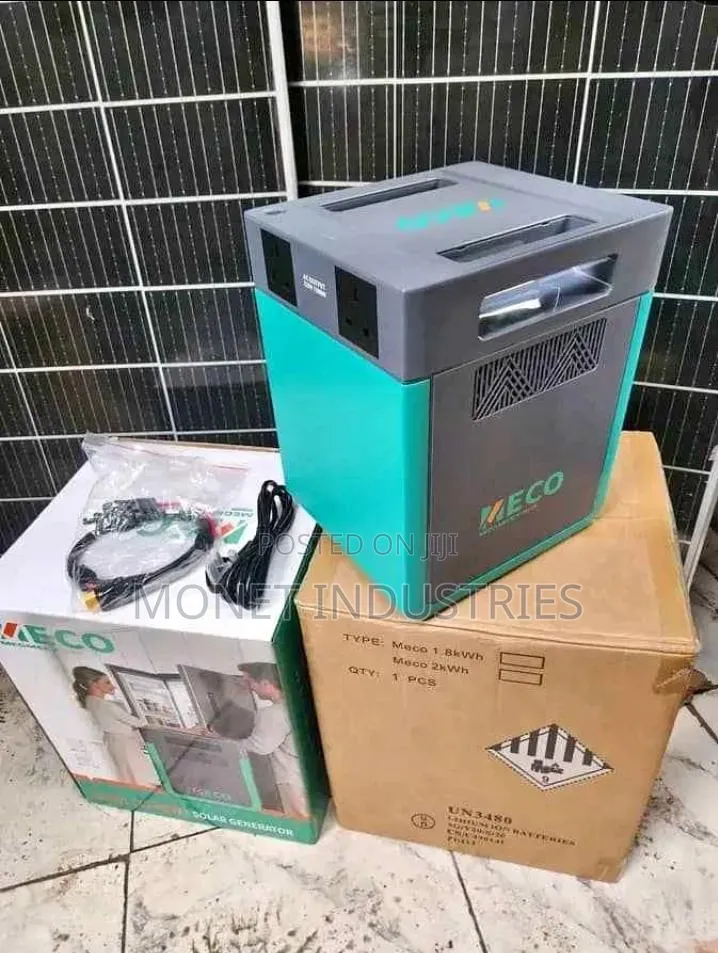 2kwh 1200w Meco Solar Power System (Solar Generator)