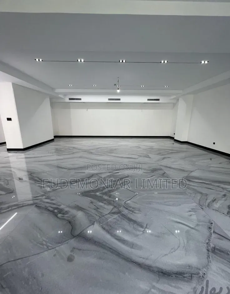 Reception Floor Marble Finishing