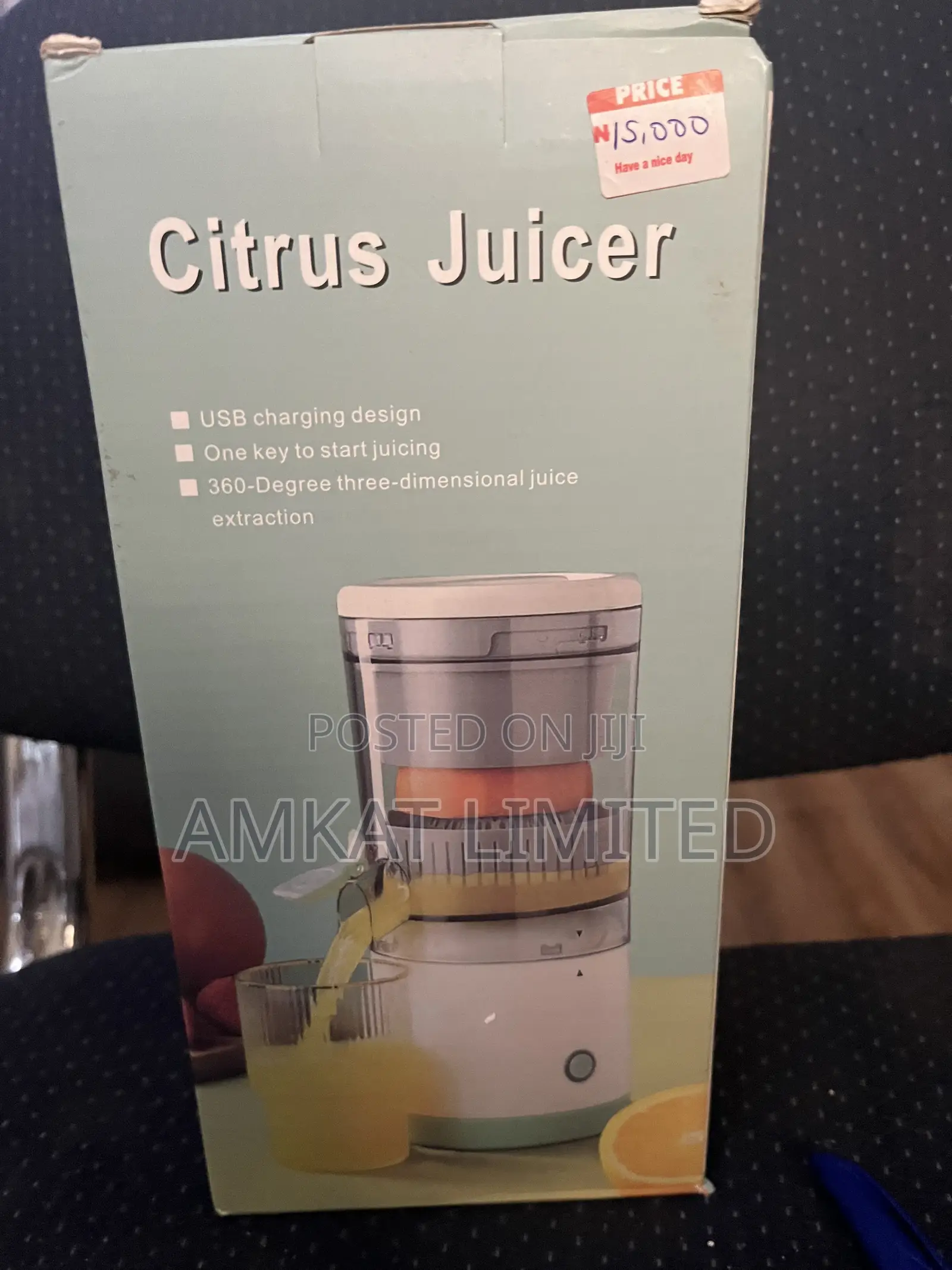 Portable Citrus Juicer