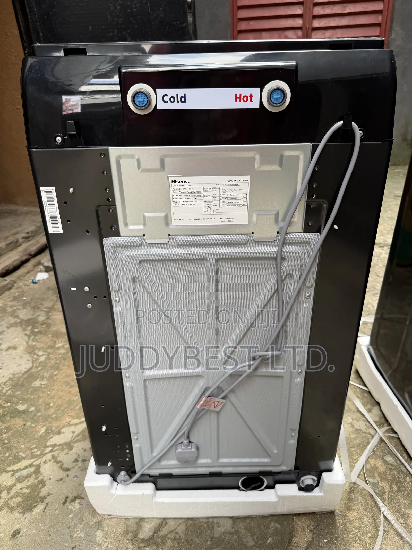 Hisense Top Load 9KG Automatic Washing Machine 9022U